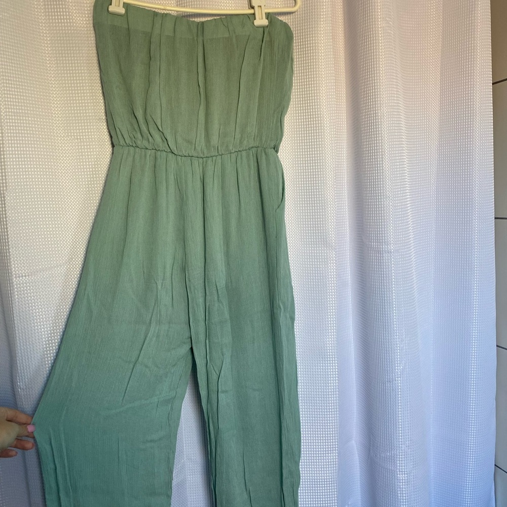 NWT turquoise jumpsuit
